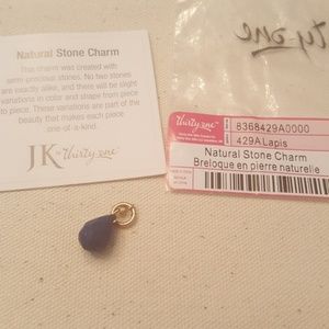 Brand New Lapis Stone  Charm
